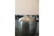 Magalie Antique Silver Finish Table Lamp - DMV FurnitureTable Lamp
