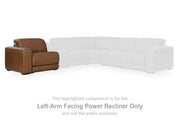Magic Man Caramel Left-Arm Facing Power Recliner - PCU1070058
