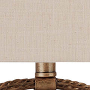 Mahala Antique Gold Finish Table Lamp (Set of 2) - L208124X2