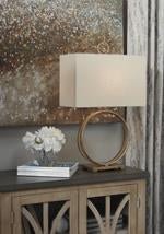 Mahala Antique Gold Finish Table Lamp - DMV FurnitureTable Lamp