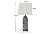 Mahima Black/White Table Lamp (Set of 2) - DMV FurnitureTable Lamp Pair