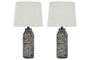 Mahima Black/White Table Lamp (Set of 2) - DMV FurnitureTable Lamp Pair