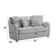 Mahler Loveseat W/4 Pillows - LV00579