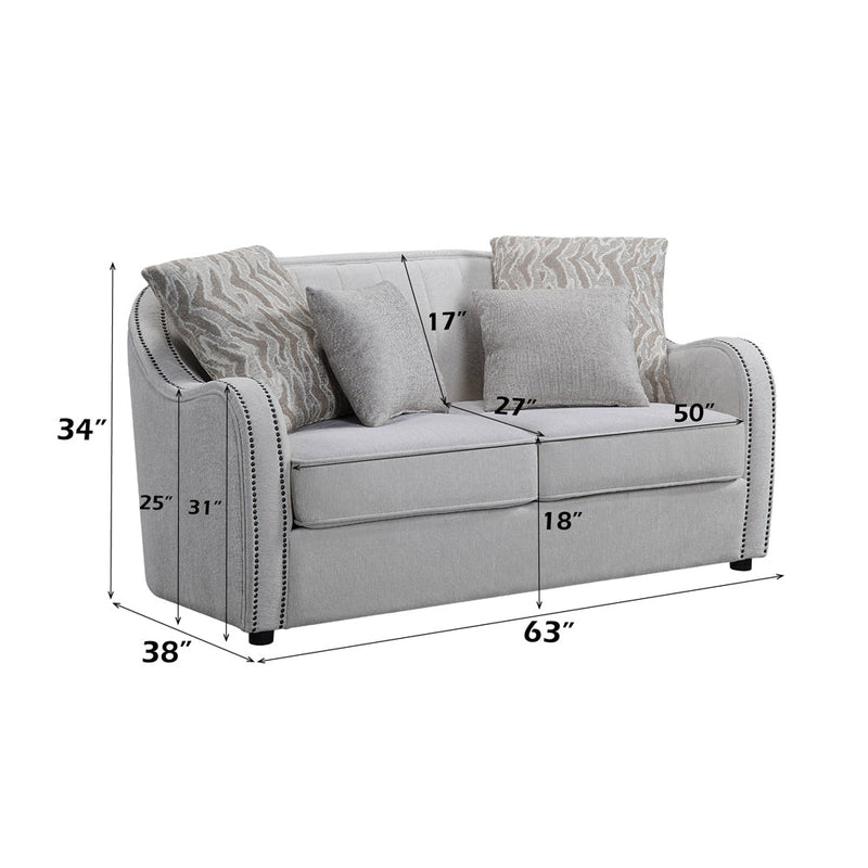 Mahler Loveseat W/4 Pillows - LV00579