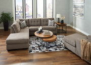 Mahoney Chocolate LAF Sectional - DMV FurnitureSectional