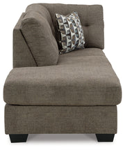 Mahoney Chocolate Left-Arm Facing Corner Chaise - 3100516