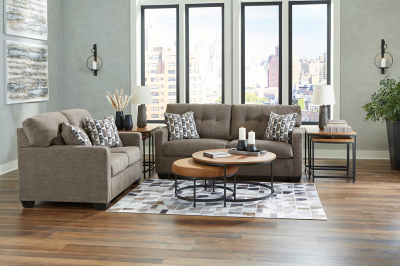 Mahoney Chocolate Living Room Set - DMV FurnitureLiving Room Set