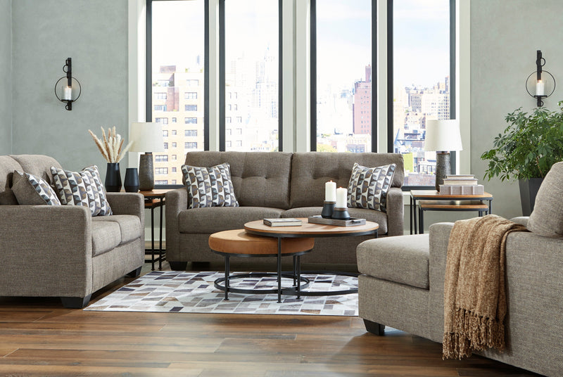 Mahoney Chocolate Living Room Set - DMV FurnitureLiving Room Set