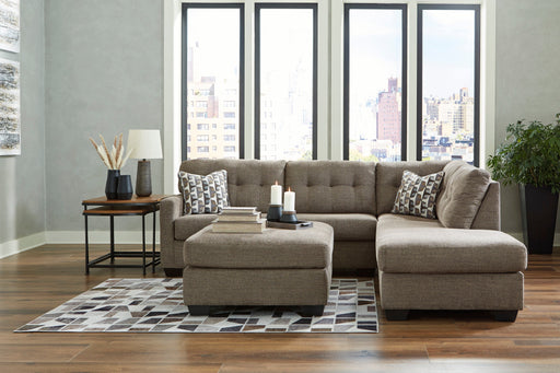 Mahoney Chocolate RAF Sectional - DMV FurnitureSectional