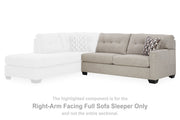 Mahoney Right-Arm Facing Full Sofa Sleeper - 3100483