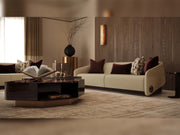 Mahzen 4-pieces (2 Four Seater Sofa & 2 Chair) Livingroom in Cream - 200-GAB-MAH-4411
