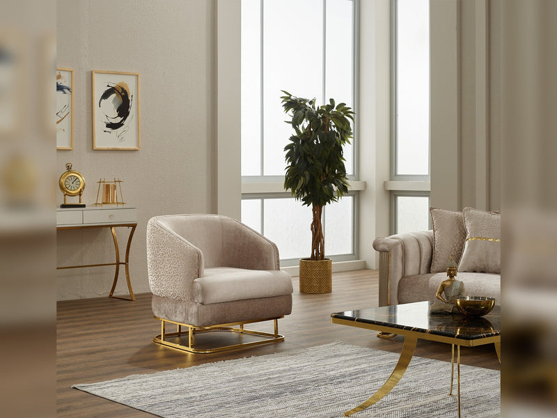 Majeste Chair in Beige - 200-SIM-MAJ-STAR553-B