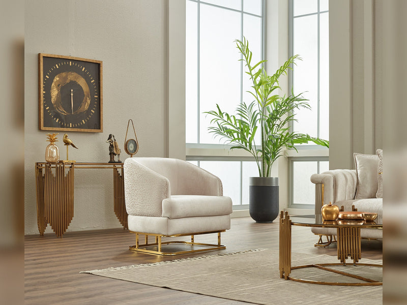 Majeste Chair in Cream - 200-SIM-MAJ-STAR554-B