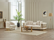 Majeste Chair in Cream - 200-SIM-MAJ-STAR554-B