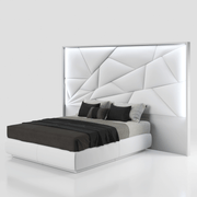 Majesty Bedroom W/Light And Carmen Cases Set - DMV Furniture