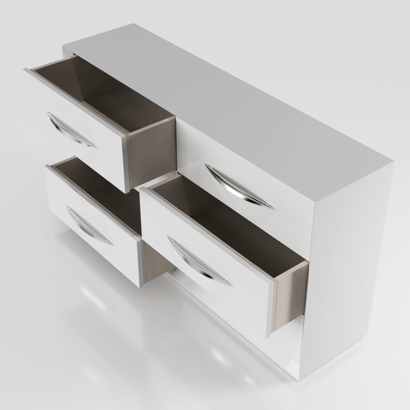 Majesty Bedroom W/Light And Carmen Cases Set - DMV Furniture