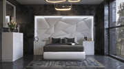 Majesty Bedroom W/Light And Kiu Cases Set - DMV Furniture