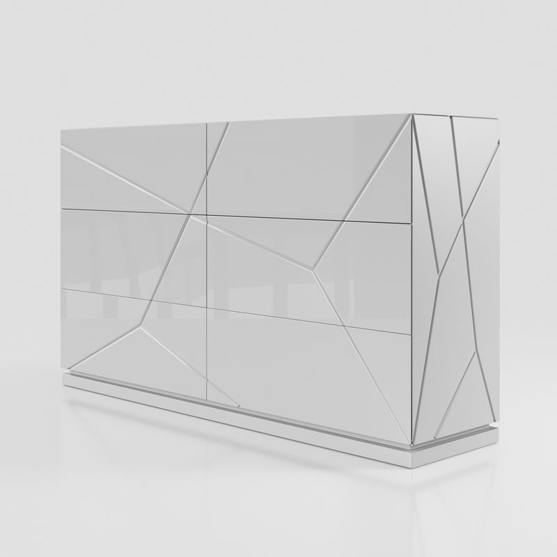 Majesty Bedroom W/Light And Kiu Cases Set - DMV Furniture