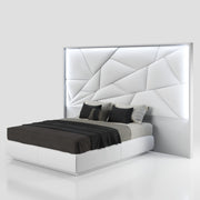 Majesty Bedroom W/Light And Kiu Cases Set - DMV Furniture