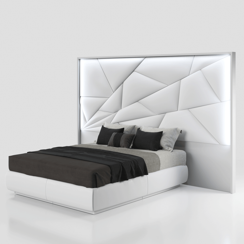 Majesty Bedroom W/Light And Carmen Cases Set - DMV FurnitureBedroom Set