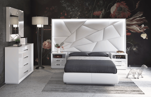 Majesty Bedroom W/Light And Carmen Cases Set - DMV FurnitureBedroom Set