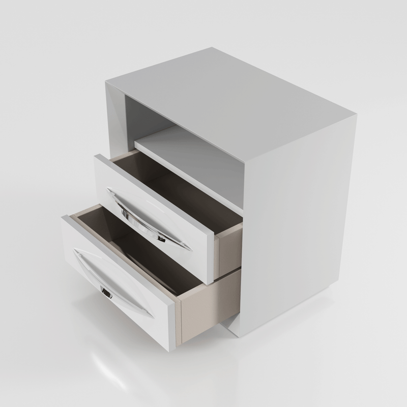 Majesty Bedroom W/Light And Carmen Cases Set - DMV FurnitureBedroom Set