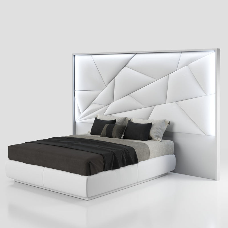 Majesty Bedroom W/Light And Kiu Cases Set - DMV FurnitureBedroom Set