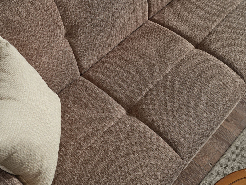 Major Convertible Loveseat in Brown - 200-ELIF-MAJ-A421-2