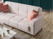 Major Convertible Sofa in Light Grey - 200-ELIF-MAJ-A423-3