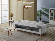 Major Convertible Sofa in Light Grey - 200-ELIF-MAJ-A423-3