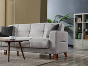 Major Convertible Sofa in Light Grey - 200-ELIF-MAJ-A423-3