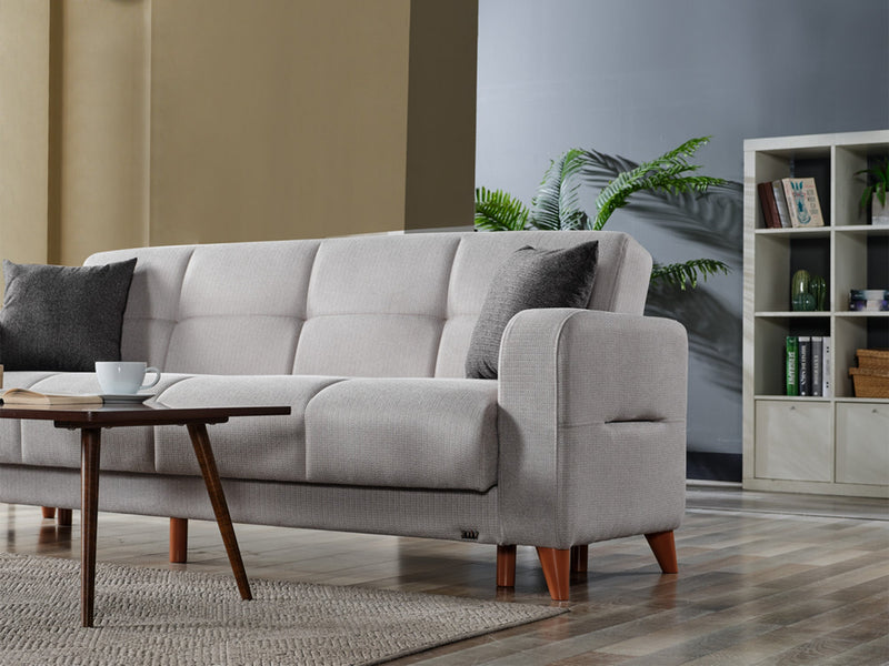 Major Convertible Sofa in Light Grey - 200-ELIF-MAJ-A423-3