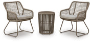 Majors Beach Beige Outdoor Table and 2 Chairs - PCP321-050