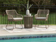 Majors Beach Beige Outdoor Table and 2 Chairs - PCP321-050