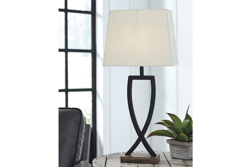 Makara Black/Brown Table Lamp (Set of 2) - DMV FurnitureTable Lamp Pair