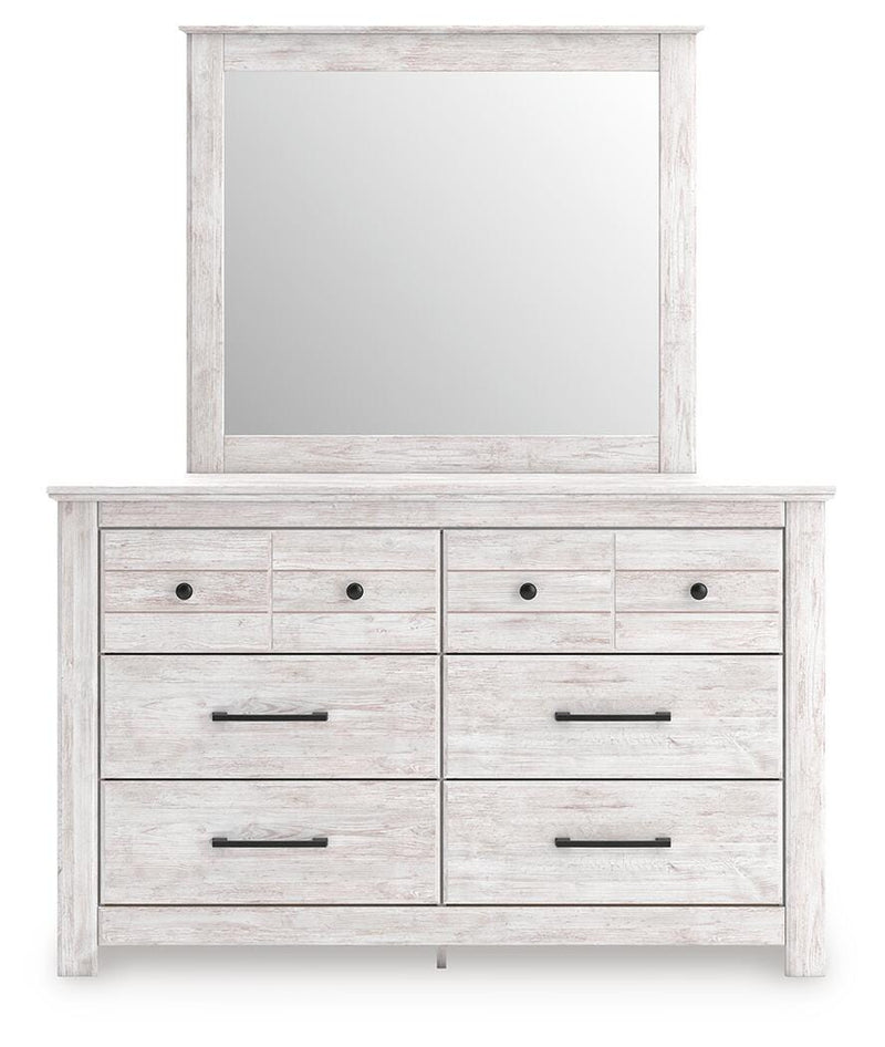 Makidern King Panel Bed, Dresser and Nightstand - PCB1171B41