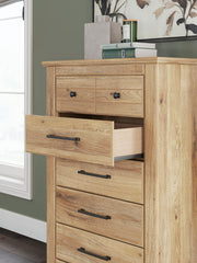 Makidern Tan Chest of Drawers - PCB1170-46