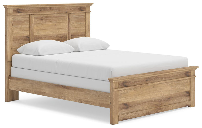 Makidern Tan Queen Panel Bed - PCB1170B2