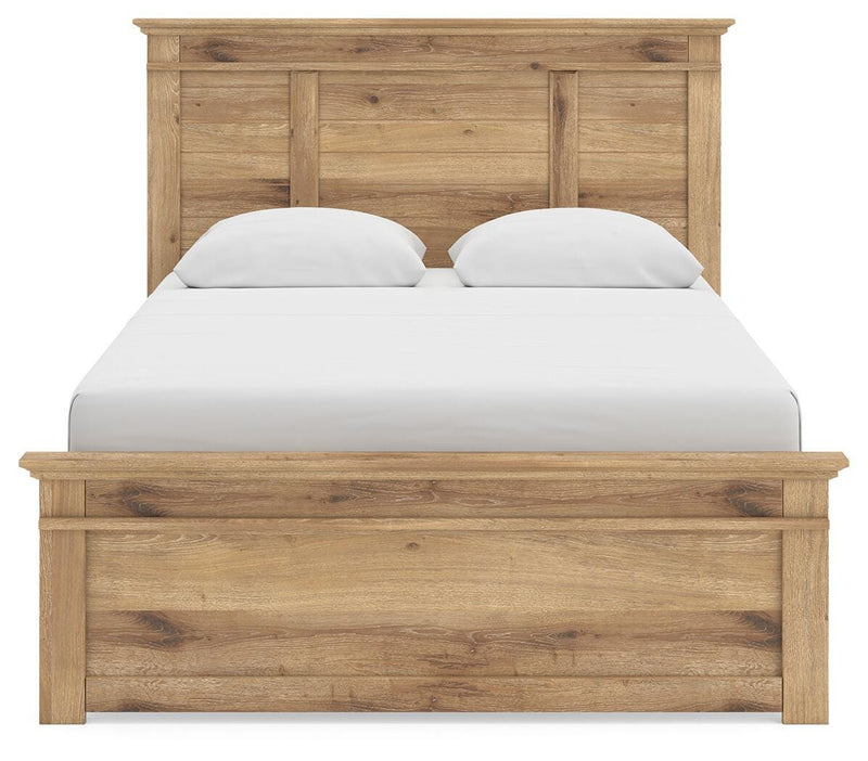Makidern Tan Queen Panel Bed - PCB1170B2