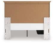 Makidern Whitewash Queen Panel Storage Bed - PCB1171B16