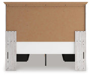 Makidern Whitewash Queen Panel Storage Bed - PCB1171B7