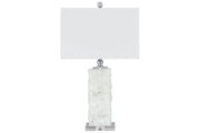 Malise White Table Lamp - DMV FurnitureTable Lamp