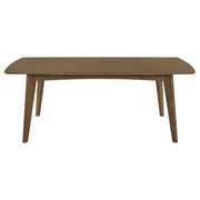 Malone Rectangular 78-inch Wood Dining Table Dark Walnut - 105351