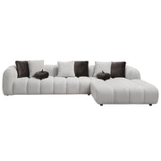 Manilla Sectional Sofa w/8 Pillows - LV04320