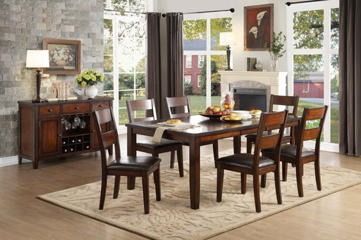 Mantello Cherry Extendable Dining Set - DMV FurnitureDining Room Set