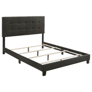 Mapes Upholstered Full Panel Bed Charcoal - 305746F