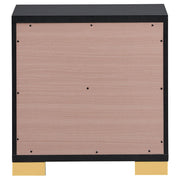Marceline 2-drawer Nightstand Black - 222832