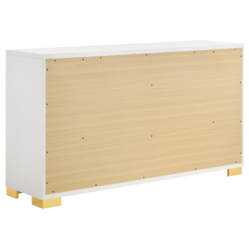 Marceline 4-piece Full Bedroom Set White - 222931F-S4