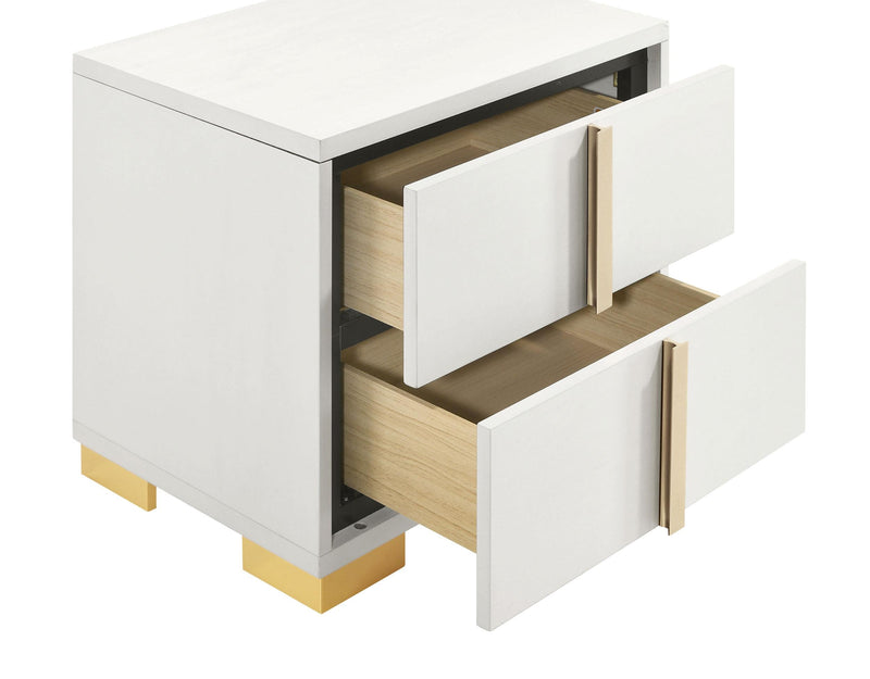 Marceline 4-piece Full Bedroom Set White - 222931F-S4