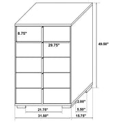 Marceline 5-piece Twin Bedroom Set Black - 222831T-S5